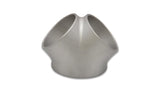 Vibrant 2-1 SS Merge Collectors (3in ID Inlet x 2 2.5in ID Outlet) - Sold Individually - 11743