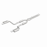 MagnaFlow 11-12 Dodge Charger SRT-8 Hemi Dual Split Rear Exit Stainless Cat-Back Performance Exhaust - 15494