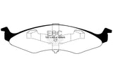 EBC 94-96 Dodge Neon 2.0 (4 Stud Wheels) Redstuff Front Brake Pads - DP31202C
