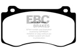 EBC 05-10 Chrysler 300C 6.1 SRT8 Yellowstuff Front Brake Pads (Excl 6 Piston Calipers) - DP41764R