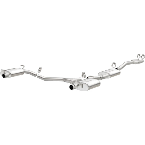 MagnaFlow Cat-Back SS Dual Split Rear Exit 2015 Dodge Charger/Chrysler 300C 3.6L V6 (Uses OEM Tips) - 19225
