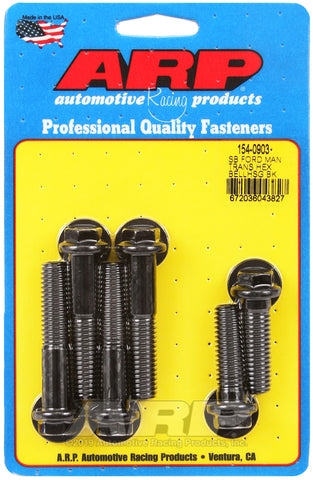 ARP SB Ford Manual Trans Hex Bellhousing Bolt Kit - 154-0903