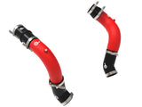 aFe BladeRunner 3in & 3-1/2in AL Hot and Cold Charge Pipe Kit Red RAM Diesel Trucks 25-26 L6-6.7L - 46-20814-R