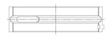 ACL Audi RS3 2480cc 5 Cyl. Turbo (EA855 EVO) RACE Series Main Bearings - STD Size (Extra Oil Clrnc) - 6M5587HX-STD