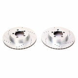 Power Stop 67-72 Dodge Dart Front Evolution Drilled & Slotted Rotors - Pair - AR8305XPR
