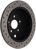 StopTech 08-10 WRX Drilled Right Rear Rotor - 128.47029R