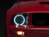 Raxiom 05-09 Ford Mustang GT V6 Axial Series CCFL Halo Projector Headlight- Blk Housing (Smkd Lens) - 49121
