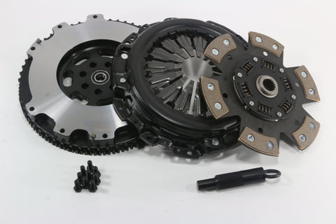 Competition Clutch 10-14 Genesis Turbo Stage 4 - 6 Pad Ceramic Clutch Kit w/Steel FW - 5096-1620