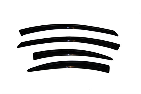 AVS 00-05 Dodge Neon Ventvisor Outside Mount Window Deflectors 4pc - Smoke - 94317