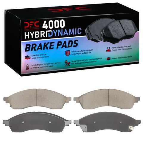 DFC 21-24 Lincoln Nautilus Front 4000 Hybridynamic Brake Pads - 4000-2427-00