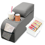 Rugged Ridge Standard Locking Console Gray 76-95 Jeep CJ Jeep Wrangler - 13101.09