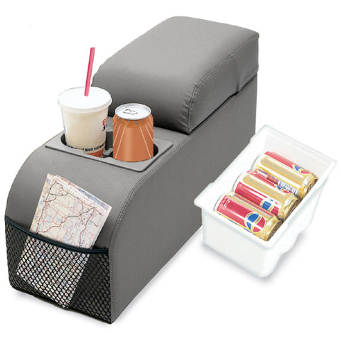 Rugged Ridge Standard Locking Console Gray 76-95 Jeep CJ Jeep Wrangler - 13101.09