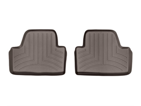 WeatherTech 2014+ BMW 4-Series Rear FloorLiner - Cocoa - 475603