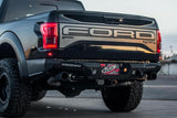 Addictive Desert Designs 17-18 Ford F-150 Raptor HoneyBadger Rear Bumper w/ 10in SR LED Mounts - R117321430103