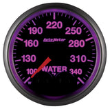 Autometer Elite 52mm 100-340 Deg F Water Temperature Peak and Warn Gauge w/ Electronic Control - 5655