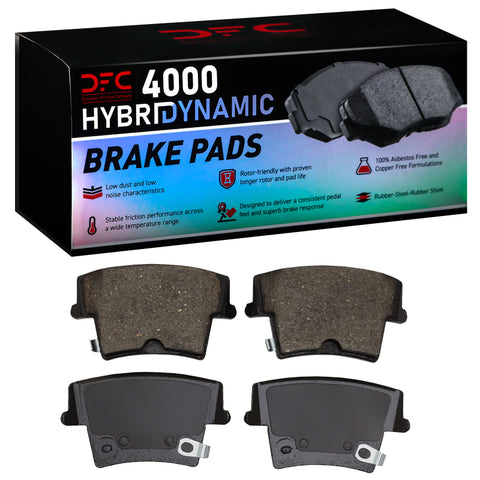 DFC 06-14 Dodge Magnum Rear 4000 Hybridynamic Brake Pads - 4000-1057-10