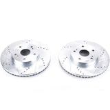 Power Stop 15-18 Subaru Legacy Front Evolution Drilled & Slotted Rotors - Pair - JBR1717XPR