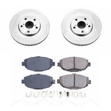 Power Stop 99-00 Lexus SC300 Front Z17 Evolution Geomet Coated Brake Kit - CRK1073