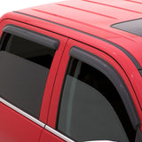 AVS 2019 GMC 1500 Extended Cab Ventvisor Outside Mount Window Deflectors 4pc - Smoke - 94804