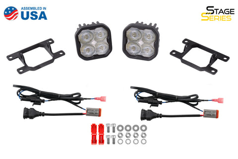 Diode Dynamics SS3 Max Type AS Kit ABL - White SAE Fog - DD6993