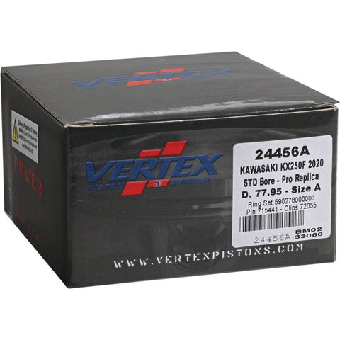 Vertex Piston 2020 Kawasaki KX 250 F 250cc Forged Replica Piston Kit - 24456A