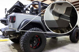 Fishbone Offroad 2018+ Jeep Wrangler JL 2/4 Door - Black Quarter Panel Chip Guards - FB13138