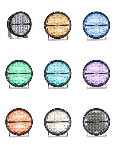 Rigid Industries 360-Series 9in LED Off-Road Spot Beam - RGBW - 36422