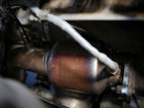 aFe 09-16 Audi A4/A5 (B8) L4-2.0L (t) Twisted Steel 3in. Downpipe - 304 Stainless w/ Cat - 48-36410-YC