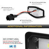 xTune 09-18 Honda Fit LED License Plate Bulb Assembly White 5500K LAC-LP-HODY08 - Pair - 9045004