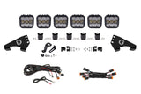 Diode Dynamics 20-Present Polaris RZR SS5 Sport CrossLink Roof - White Combo Lightbar Kit - DD7630