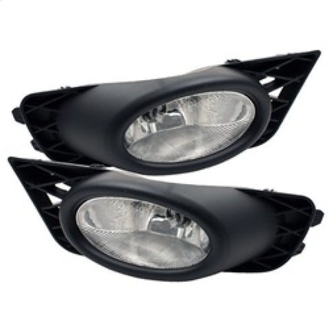 Spyder Honda Civic 09-11 4Dr OEM Fog Lights W/Switch- Clear FL-CL-HC09-4D-C - 5020697