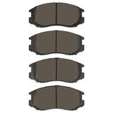 DFC 91-00 Plymouth Colt Front 4000 Hybridynamic Brake Pads - 4000-0602-00