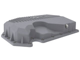 aFe 05-19 VW 1.8L/2.0L w/o Oil Sensor Engine Oil Pan Raw POWER Street Series w/ Machined Fins - 46-71240A