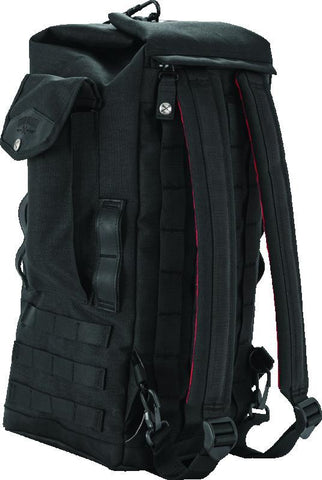Burly Brand Voyager Sissy Bar Backpack - Black - B15-1013B