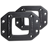 ANZO Mounting Bracket Universal 3inx 3in Rugged Off Road LED Flush Mount Brackets - 851066