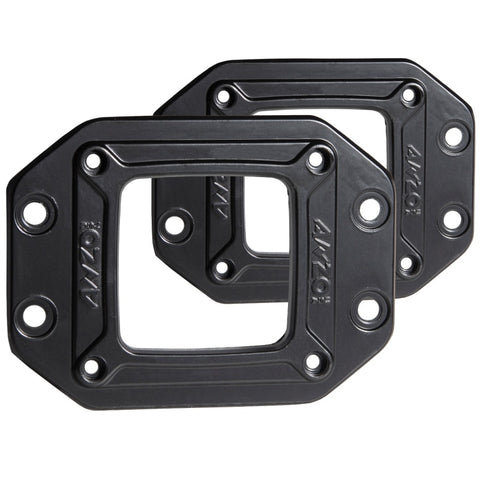 ANZO Mounting Bracket Universal 3inx 3in Rugged Off Road LED Flush Mount Brackets - 851066