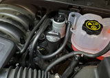 J&amp;L 19-24 Chevrolet Silverado/GMC Sierra 1500 5.3L V8 Driver Side Oil Separator 3.0 - Clear Anod - 3086D-C