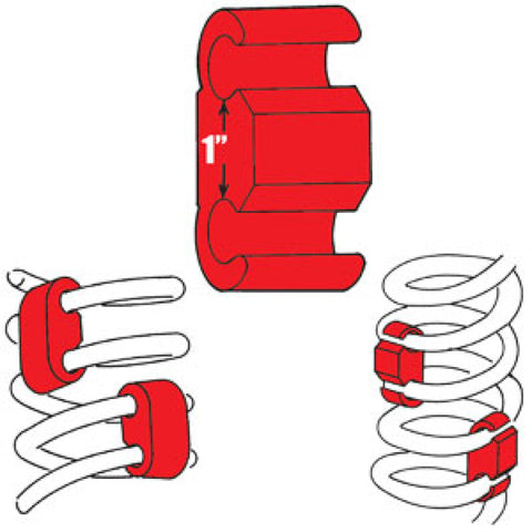 SPC Performance Coil Spring Stabilizer (4) - 24960