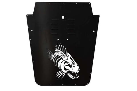 Fishbone Offroad 07-12 Jeep Wrangler JK Hood Louver - Black - FB31133