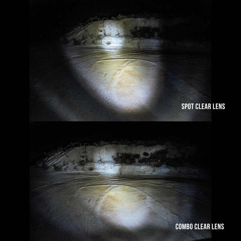 KC HiLiTES FLEX ERA LED Clear Spot Beam Lens for Light Bars - 4271