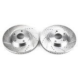 Power Stop 2003 Lexus ES300 Front Evolution Drilled & Slotted Rotors - Pair - JBR737XPR