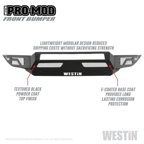 Westin 15-17 Ford F-150 Pro-Mod Front Bumper - 58-41015
