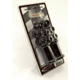 Rugged Ridge Rear Leaf Spring Bushing Kit Black 76-86 Jeep CJ - 1-1003BL