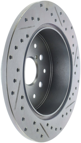 StopTech 01-05 Lexus IS300 / 02-10 Lexus SC430 Sport Slotted & Drilled Rear Right Brake Rotor - 227.44090R