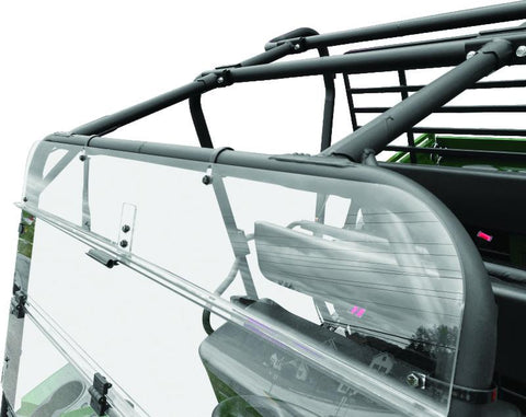 QuadBoss 09-22 Kawasaki KAF620M Mule 4010 4x4 Windbreak Folding Windshield - 375789