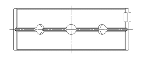 ACL Lancia Delta HF Intergrale 1995cc Inline 4 Turbo Engine Crankshaft Main Bearing Set - 5M2908H-STD
