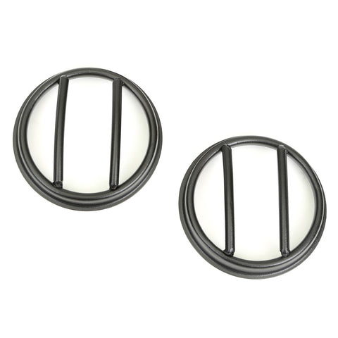 Rugged Ridge 07-18 Jeep Wrangler Textured Black Fog Light Euro Guards - 11231.23