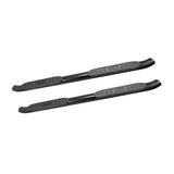 Westin 2007-2017 Jeep Wrangler 2dr PRO TRAXX 4 Oval Nerf Step Bars - Black Wrinkle - 21-23315