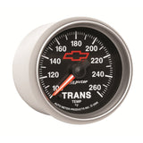 Autometer Full Sweep Electric 52mm 100-260 Deg. F Transmission Temperature Gauge - 3657-00406