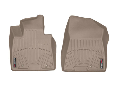 WeatherTech 2017+ Kia Sportage Front FloorLiner - Tan - 4515721